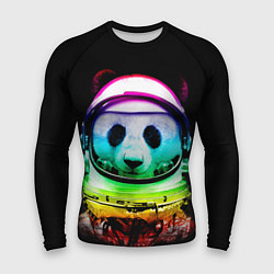 Рашгард мужской Панда космонавт, цвет: 3D-принт
