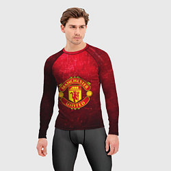 Рашгард мужской Манчестер Юнайтед, цвет: 3D-принт — фото 2