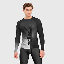 Рашгард мужской Тетрадь смерти 6, цвет: 3D-принт — фото 2