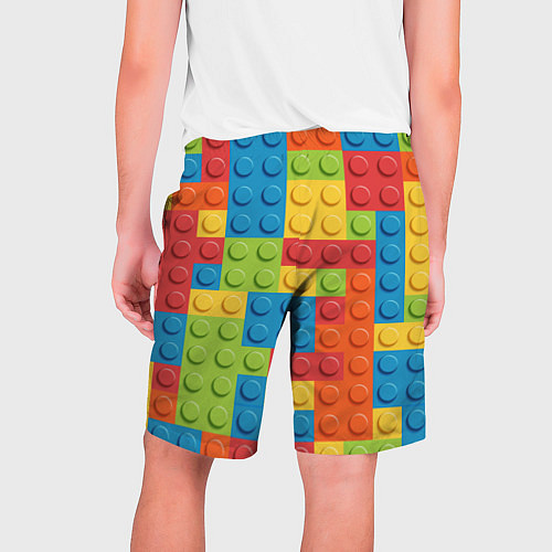 Мужские шорты Лего конструктор / 3D-принт – фото 2