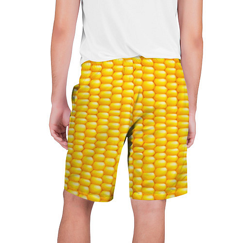 Мужские шорты Сладкая вареная кукуруза / 3D-принт – фото 2