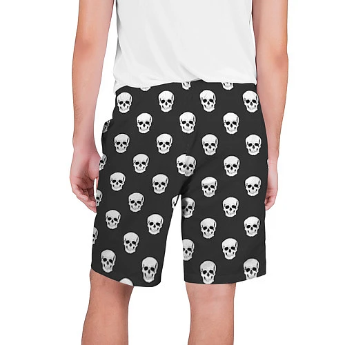 Мужские шорты BFMV: Skulls / 3D-принт – фото 2