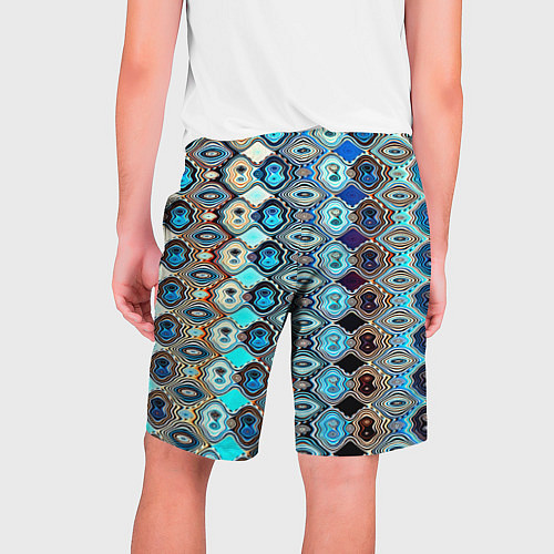 Мужские шорты Psychedelic mosaica / 3D-принт – фото 2