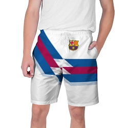 Шорты на шнурке мужские FC Barcelona, цвет: 3D-принт