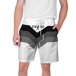 Шорты на шнурке мужские CS:GO Shade of Grey, цвет: 3D-принт