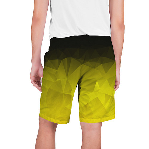 Мужские шорты Cyberpunk 2077: Yellow Poly / 3D-принт – фото 2