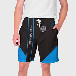 Шорты на шнурке мужские Tennis: Russian Style, цвет: 3D-принт