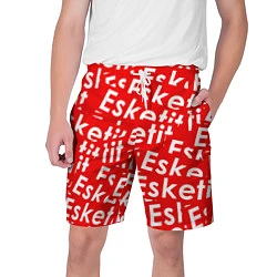 Шорты на шнурке мужские Esketit Pattern, цвет: 3D-принт