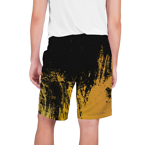 Мужские шорты PUBG: Yellow Colour / 3D-принт – фото 2
