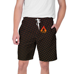Шорты на шнурке мужские Apex Legends: Orange Dotted, цвет: 3D-принт