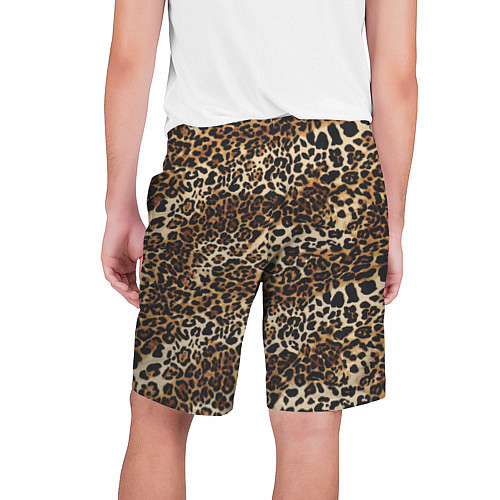 Мужские шорты Шкура леопарда / 3D-принт – фото 2