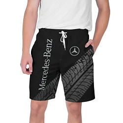 Шорты на шнурке мужские Mercedes AMG: Street Style, цвет: 3D-принт