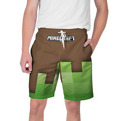 Мужские шорты Minecraft - Логотип