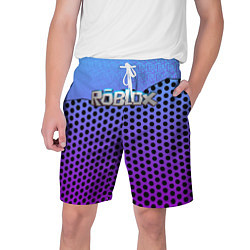 Шорты на шнурке мужские Roblox Gradient Pattern, цвет: 3D-принт