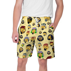 Мужские шорты Thinking emoji skins