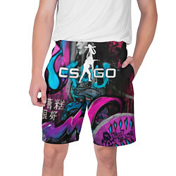 Шорты на шнурке мужские CS GO - Fever Dream, цвет: 3D-принт