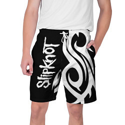 Шорты на шнурке мужские Slipknot 6, цвет: 3D-принт