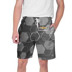 Шорты на шнурке мужские CHEVROLET 2010-2013, цвет: 3D-принт