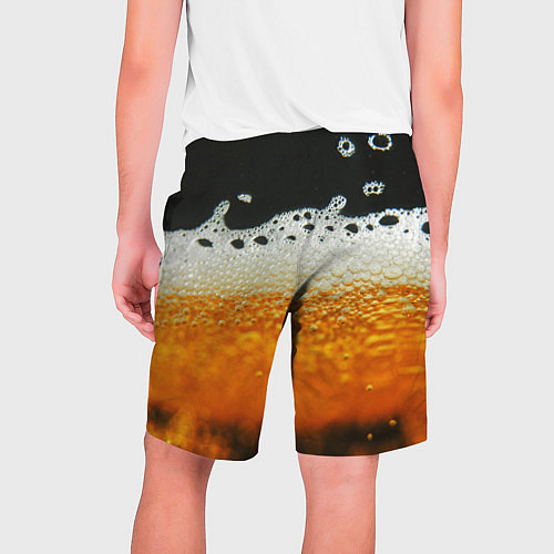 Мужские шорты ТЕМНОЕ ПИВО / 3D-принт – фото 2