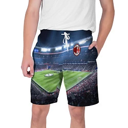 Шорты на шнурке мужские FC MILAN, цвет: 3D-принт