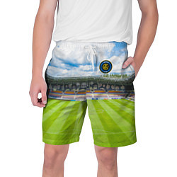Шорты на шнурке мужские FC INTER, цвет: 3D-принт