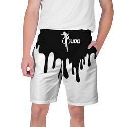 Шорты на шнурке мужские Judo, цвет: 3D-принт