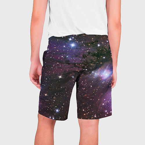 Мужские шорты Галактика S / 3D-принт – фото 2