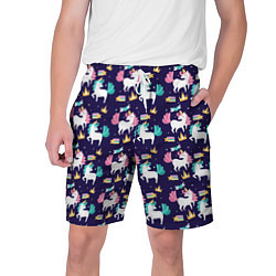 Мужские шорты Unicorn pattern