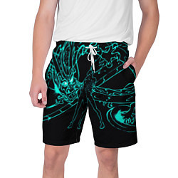 Шорты на шнурке мужские Neon Dragon, цвет: 3D-принт