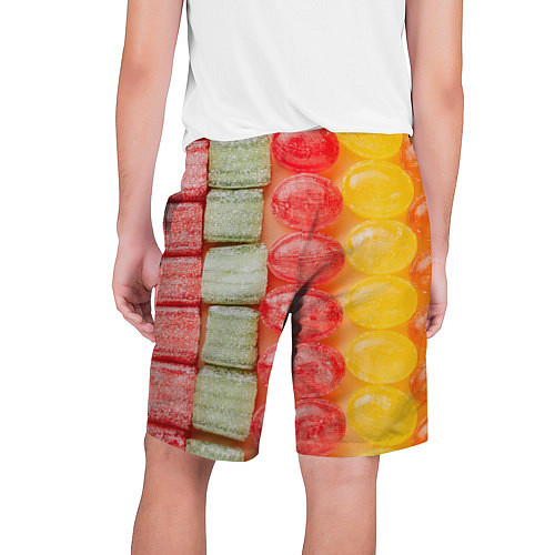 Мужские шорты Мармеладки леденцы / 3D-принт – фото 2