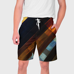 Шорты на шнурке мужские Суперстайл, цвет: 3D-принт