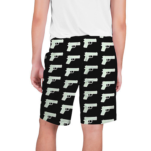 Мужские шорты Пистолеты / 3D-принт – фото 2