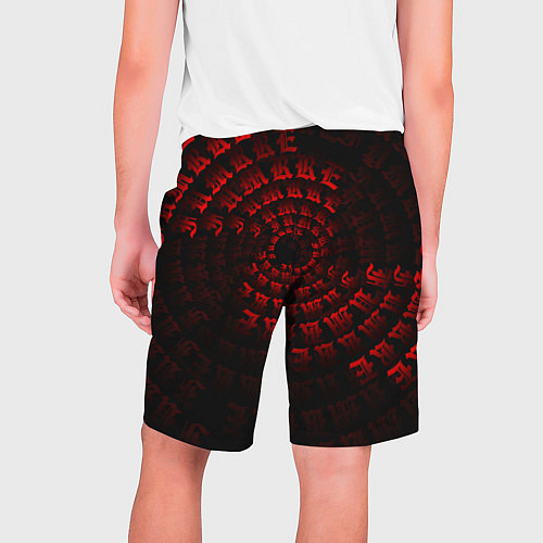 Мужские шорты Fumrre red / 3D-принт – фото 2