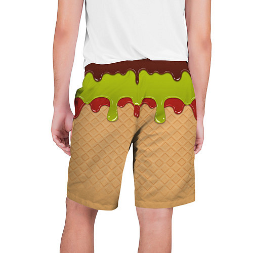 Мужские шорты Мороженое Ice Scream Z / 3D-принт – фото 2
