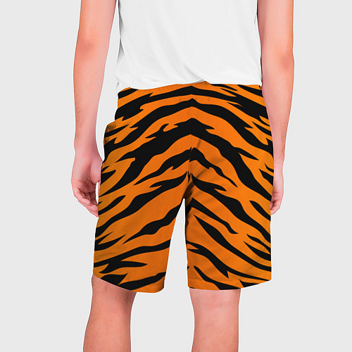 Мужские шорты Шкура тигра / 3D-принт – фото 2