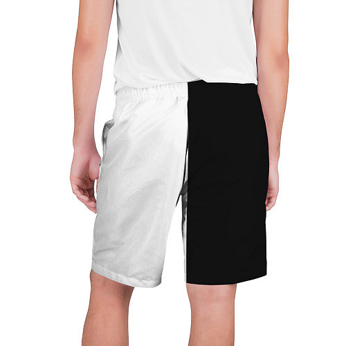 Мужские шорты BON JOVI BLACK WHITE / 3D-принт – фото 2