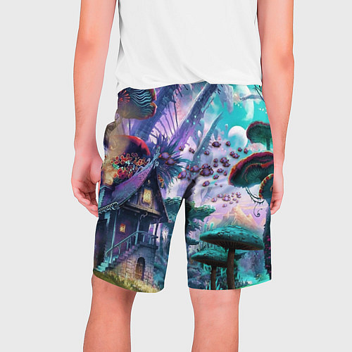 Мужские шорты FantasyFish / 3D-принт – фото 2