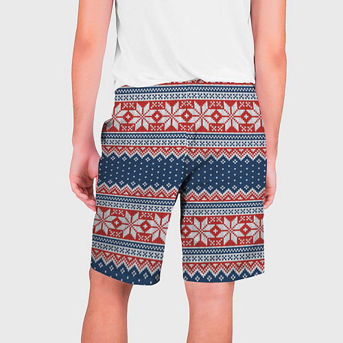 Мужские шорты Knitted Pattern / 3D-принт – фото 2