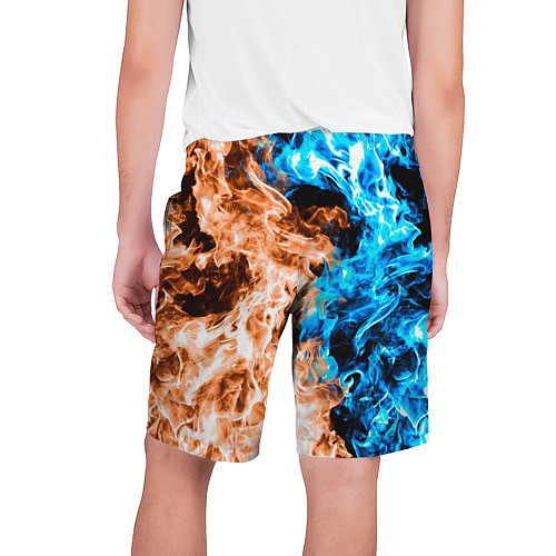Мужские шорты Огненное пламя / 3D-принт – фото 2