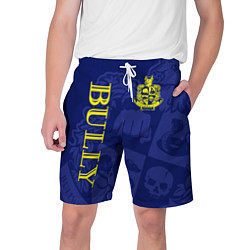 Шорты на шнурке мужские Bully - Bullworth Academy, цвет: 3D-принт