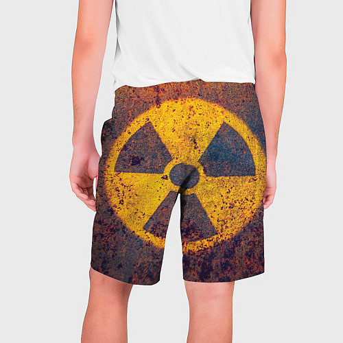 Мужские шорты Радиактивно! / 3D-принт – фото 2