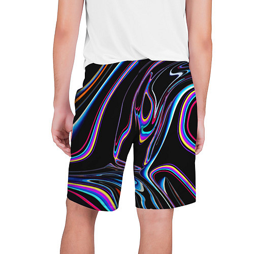 Мужские шорты Vanguard pattern Neon / 3D-принт – фото 2