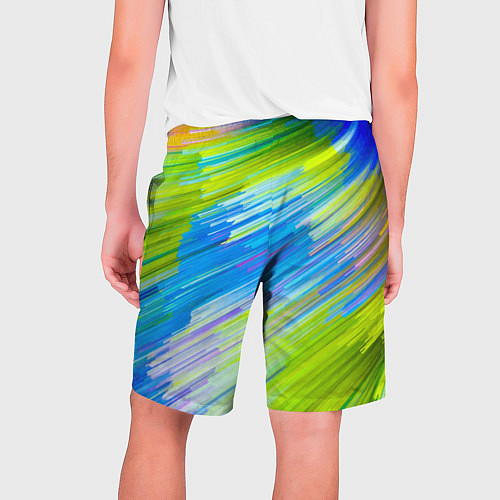 Мужские шорты Color vanguard pattern Raster / 3D-принт – фото 2