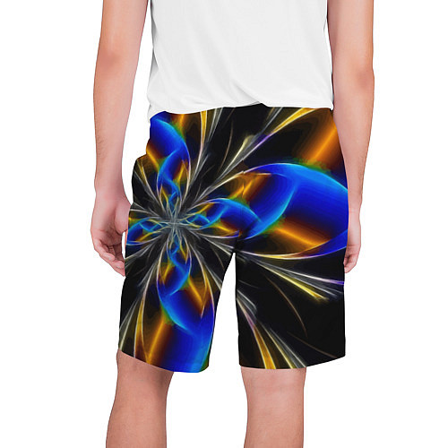 Мужские шорты Neon vanguard pattern Fashion 2023 / 3D-принт – фото 2