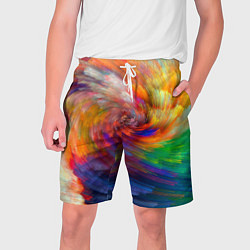 Мужские шорты MULTICOLORED SWIRLS