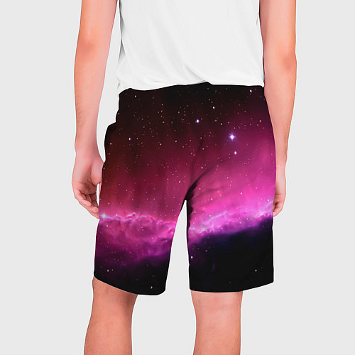 Мужские шорты Night Nebula / 3D-принт – фото 2