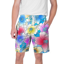 Мужские шорты Летний цветочный паттерн Fashion trend 2025