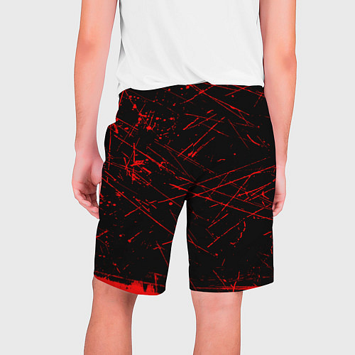 Мужские шорты ROBLOX красный логотип / 3D-принт – фото 2