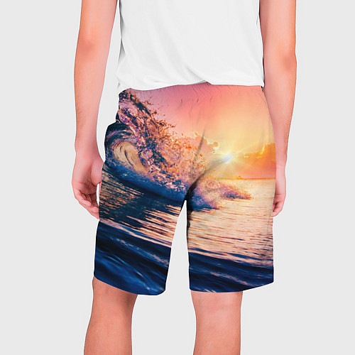 Мужские шорты Ocean element / 3D-принт – фото 2