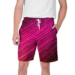 Шорты на шнурке мужские Cosmic Radiance, цвет: 3D-принт